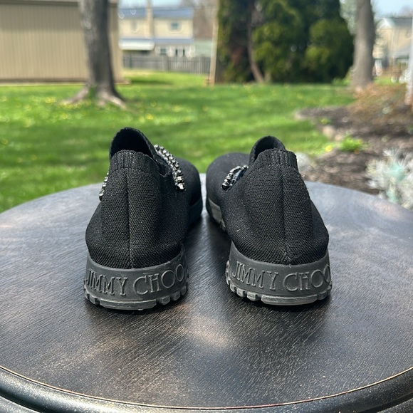 Jimmy Choo Verona sneaker black size 38.5 - Picture 4 of 11